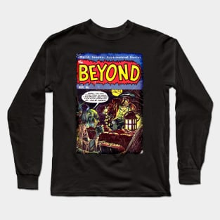 From Beyond Ghoulish Vintage Comic Tee Long Sleeve T-Shirt